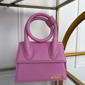 Jacquemus Neon Pink Le Chiquito Moen NWT
